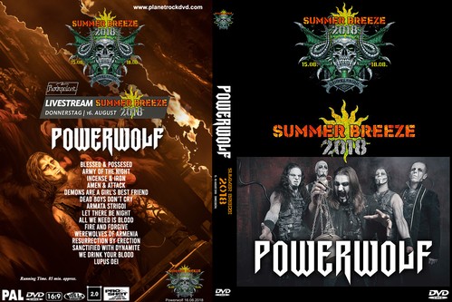 Powerwolf - Summerbreeze 2018 & Bloodstock 2019 (Live) (2020, Power  Metal) - Скачать бесплатно через торрент - Метал Трекер